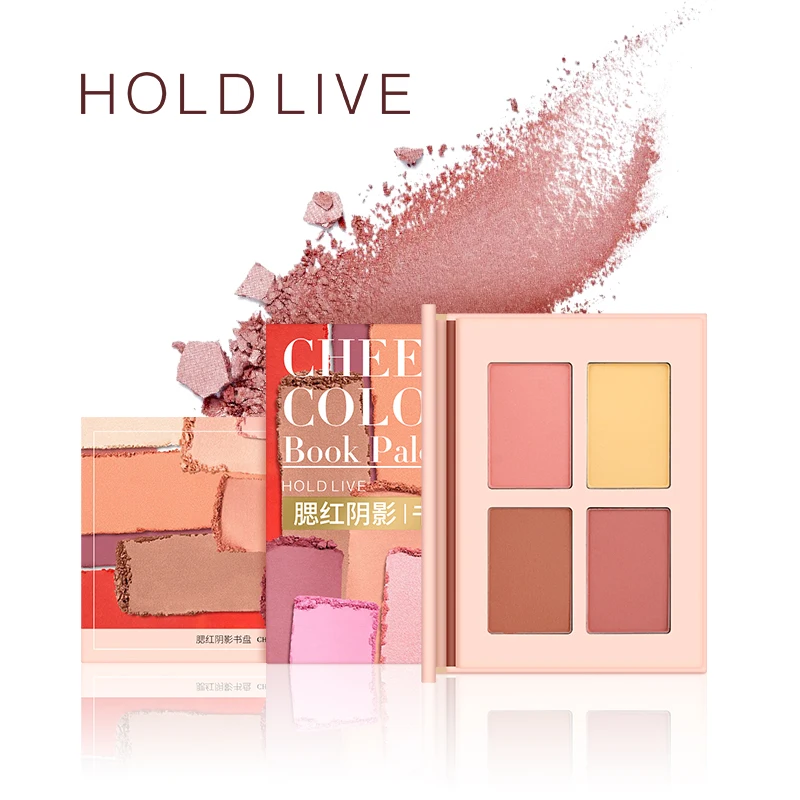 HOLD LIVE Matte Blush Palette Makeup Face Rouge Cheek Powder 3D Contour Highlighter Bronzer 4 Colors Baked Nude Blusher Make up
HOLD LIVE Matte Blush Palette Makeup Face Rouge Cheek Powder 3D Contour Highlighter Bronzer 4 Colors Baked Nude Blusher Make up