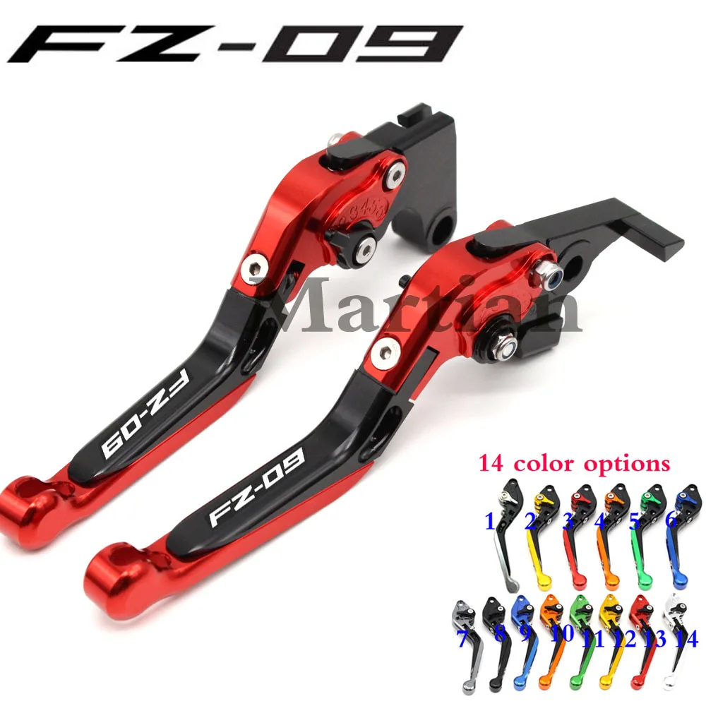 For Yamaha FZ-09/MT-09/SR (Not FJ-09) 2014 2015 2016 Laser Logo(FZ-09) New CNC Motorcycle Brake Clutch Levers
For Yamaha FZ-09/MT-09/SR (Not FJ-09) 2014 2015 2016 Laser Logo(FZ-09) New CNC Motorcycle Brake Clutch Levers