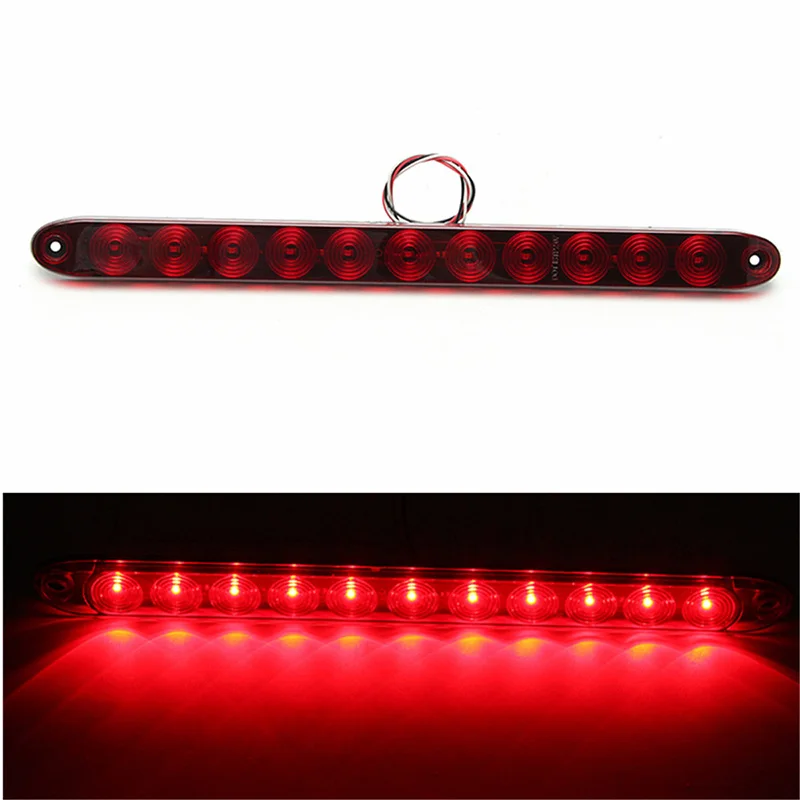 1 Pcs 11 LED Tail Light Stripe 12V Truck Trailer Tractor Stop Brake Light Red Yellow White
1 Pcs 11 LED Tail Light Stripe 12V Truck Trailer Tractor Stop Brake Light Red Yellow White