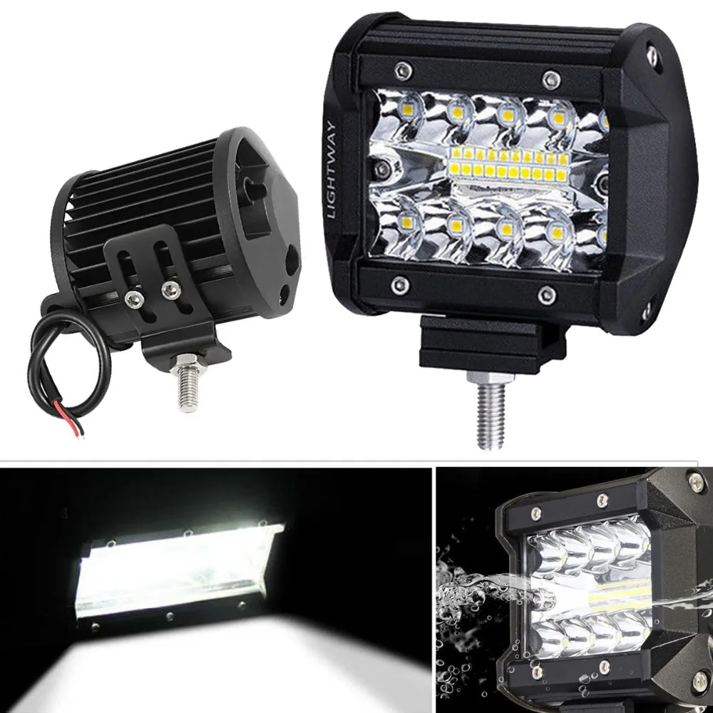 2pcs 60W 4 inch LED Work Light Led Light Bar Led Spotlight Off Road Lights Super Bright Flood Driving Light for SUV Jeep Boat
2pcs 60W 4 inch LED Work Light Led Light Bar Led Spotlight Off Road Lights Super Bright Flood Driving Light for SUV Jeep Boat