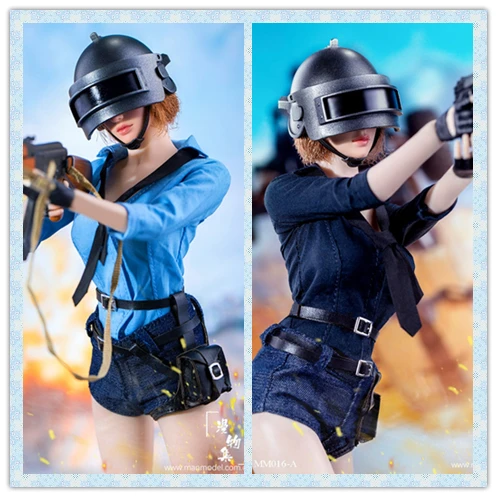 3 colo1/6 sexy girl figure clothing MM016 Eat Chicken Women's Combat Costume Set For 12'' TBLeague large bust Seamless Body
3 colo1/6 sexy girl figure clothing MM016 Eat Chicken Women's Combat Costume Set For 12'' TBLeague large bust Seamless Body
