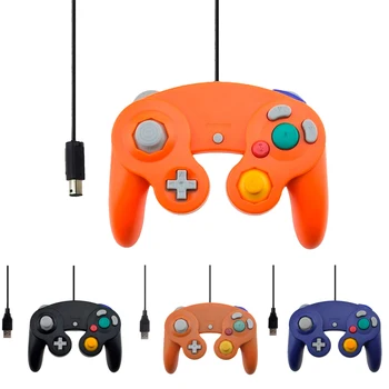 Wired Controller for Wii Vibration Shock Joypad Joystick For Gamecube For NGC for PC MAC Computer Controle Accessories
Wired Controller for Wii Vibration Shock Joypad Joystick For Gamecube For NGC for PC MAC Computer Controle Accessories