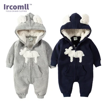 Autumn Winter Newborn Baby Lucky Rompers Thick Warm Hooded Lining Berber Fleece Kid Jumpsuit Boy Girls Clothes Toddler Outerwear
Autumn Winter Newborn Baby Lucky Rompers Thick Warm Hooded Lining Berber Fleece Kid Jumpsuit Boy Girls Clothes Toddler Outerwear