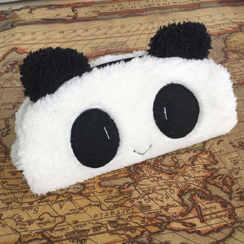 Cute Panda Plush Pencil Case For School Supplies Stationery Creative Cartoon Animal Multifunction Bag Girls Kawaii Pen Box Gift
Cute Panda Plush Pencil Case For School Supplies Stationery Creative Cartoon Animal Multifunction Bag Girls Kawaii Pen Box Gift