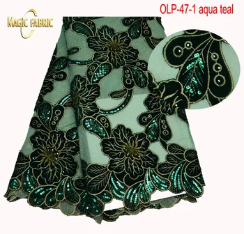 New Arrival African Lace Free Shipping ! African Net Lace High Quality organza lace Fabric with sequins Embroidery OLP-47
New Arrival African Lace Free Shipping ! African Net Lace High Quality organza lace Fabric with sequins Embroidery OLP-47