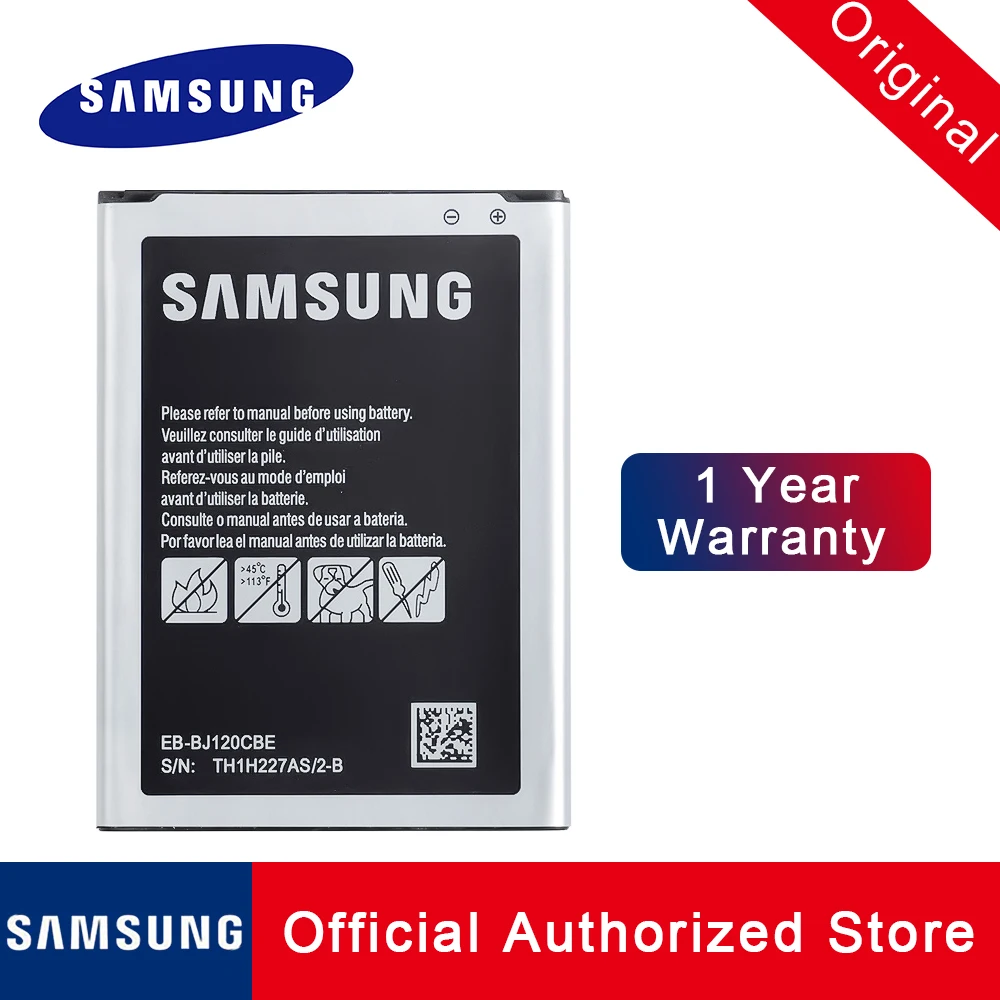 100% Original Replacement battery EB-BJ120CBU EB-BJ120CBE For Samsung Galaxy Express 3 J1 2016 J120 batteria 2050mAh tracking no
100% Original Replacement battery EB-BJ120CBU EB-BJ120CBE For Samsung Galaxy Express 3 J1 2016 J120 batteria 2050mAh tracking no