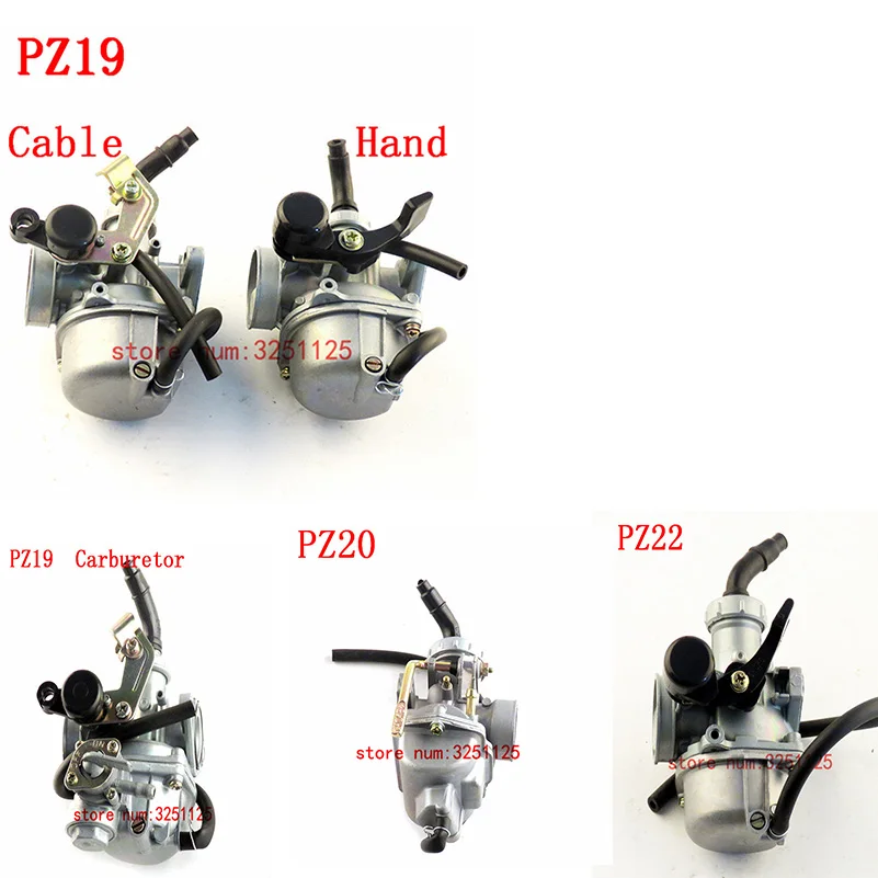 Motorcycle Carburetor Carb 50cc - 125cc ATV Quad Go kart SUNL TAOTAO PZ19 PZ20 PZ22 MOTO 19mm 20mm 22mm Carburetor
Motorcycle Carburetor Carb 50cc - 125cc ATV Quad Go kart SUNL TAOTAO PZ19 PZ20 PZ22 MOTO 19mm 20mm 22mm Carburetor
