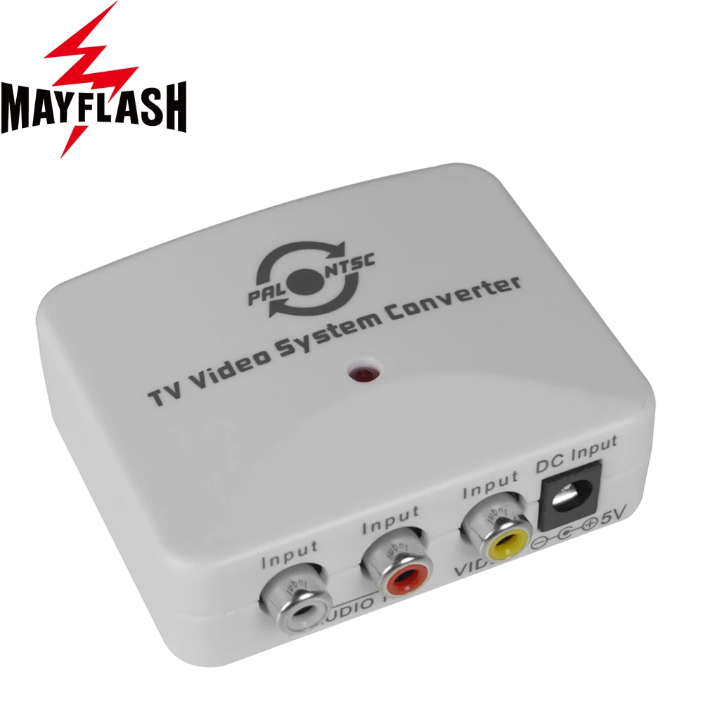Mayflash Universal Adapter TV Video System Converter Signal System Converter for PAL for NTSC Input Supports for PS2/PS3/XBOX360
Mayflash Universal Adapter TV Video System Converter Signal System Converter for PAL for NTSC Input Supports for PS2/PS3/XBOX360