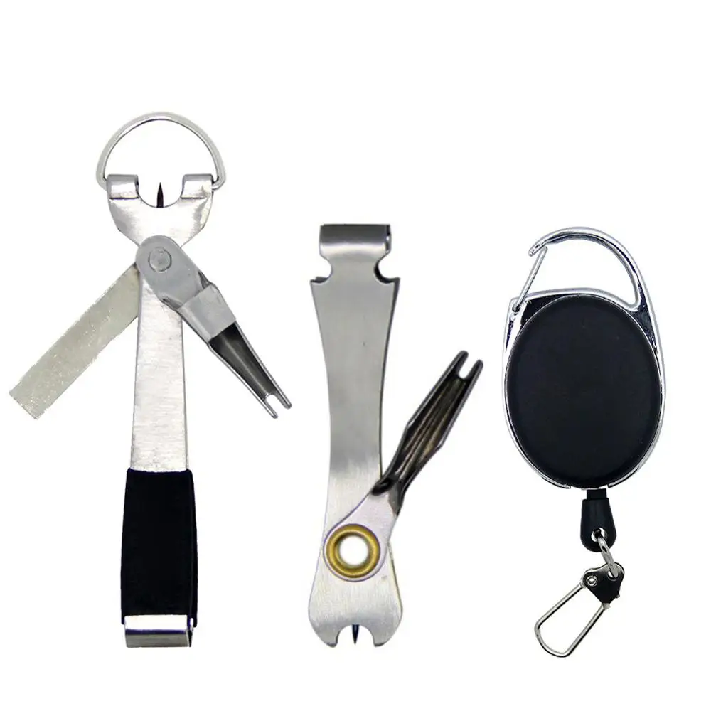 Quick Knot Tool Fly Fishing Nipper Fly Line Cutter Clippers Snips Fast Tie Nail Knotter with Retractor Fishing Tackle Tools
Quick Knot Tool Fly Fishing Nipper Fly Line Cutter Clippers Snips Fast Tie Nail Knotter with Retractor Fishing Tackle Tools