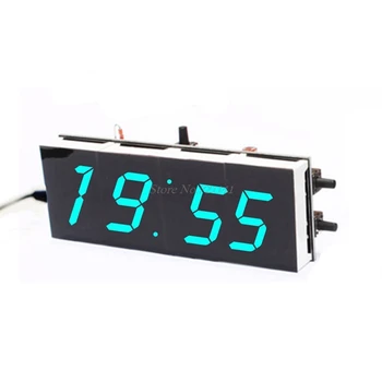 DIY 4-Digit Digital Clock Electronic LED Kit Large Display Case Light Control Blue/Green/White 3 Color Dropship
DIY 4-Digit Digital Clock Electronic LED Kit Large Display Case Light Control Blue/Green/White 3 Color Dropship