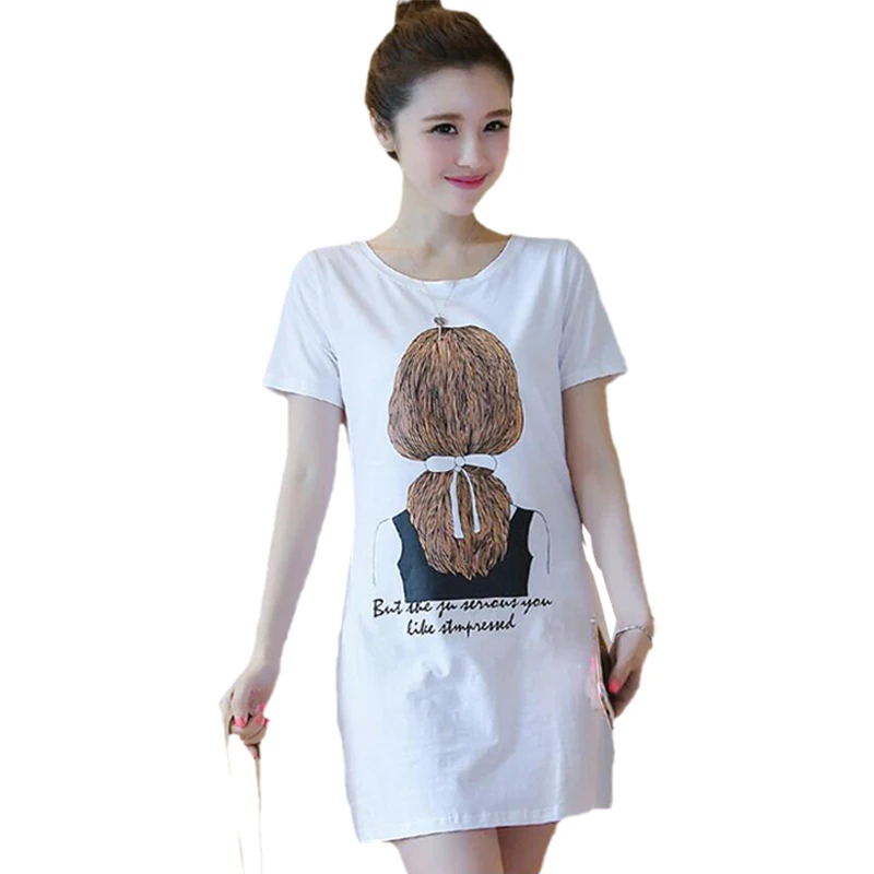 2018 Summer Women T-shirt New Fashion O-neck Pullover Short Sleeve Printing Tops Casual Slim Big yards Female T-shirt NZYD254
2018 Summer Women T-shirt New Fashion O-neck Pullover Short Sleeve Printing Tops Casual Slim Big yards Female T-shirt NZYD254
