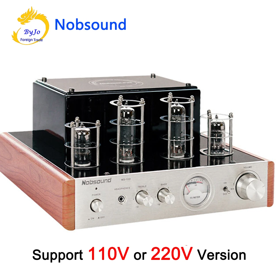 Nobsound MS-10D Tube Amplifier Hifi Stereo Audio Power Amplifier 30W*2 Vaccum Tube AMP and Headphone support 220V
Nobsound MS-10D Tube Amplifier Hifi Stereo Audio Power Amplifier 30W*2 Vaccum Tube AMP and Headphone support 220V