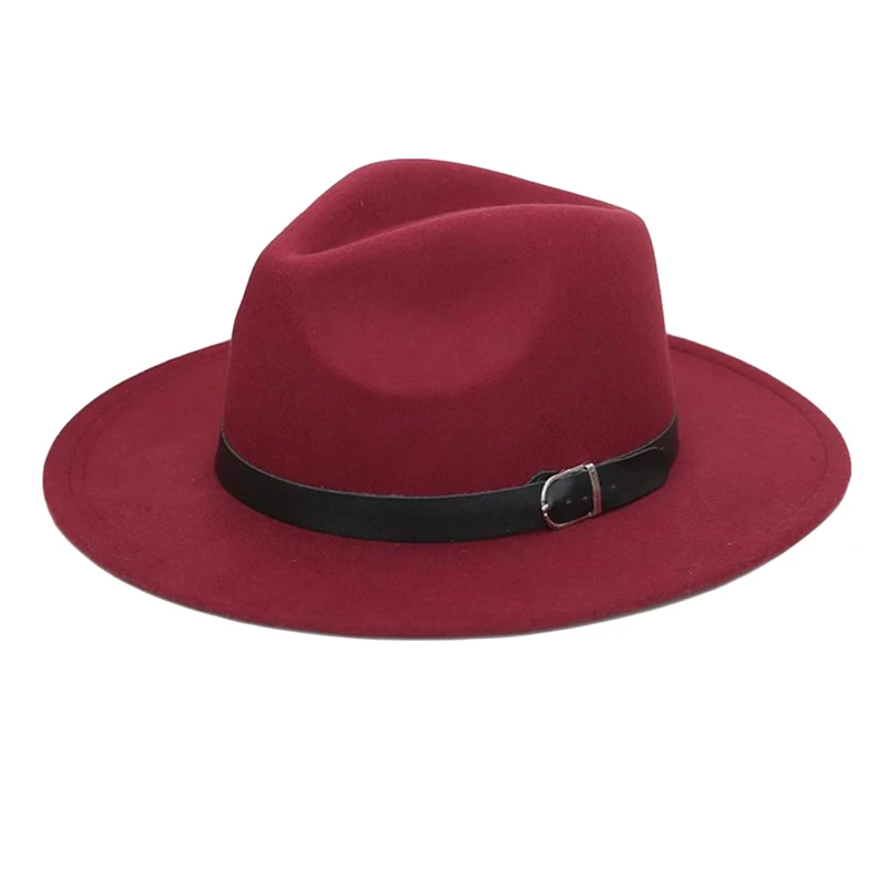 Winter Autumn Imitation Woolen Women Men Ladies Fedoras Top Jazz Hat European American Round Caps Bowler Hats
Winter Autumn Imitation Woolen Women Men Ladies Fedoras Top Jazz Hat European American Round Caps Bowler Hats