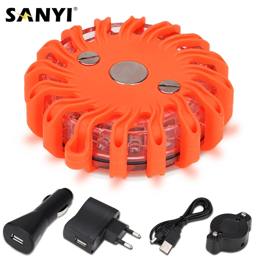 16 LED Emergency Safety Flare Light Yellow Road Traffic Control Light Magnetic Flashing Warning Night Light Roadside Disc Beacon
16 LED Emergency Safety Flare Light Yellow Road Traffic Control Light Magnetic Flashing Warning Night Light Roadside Disc Beacon