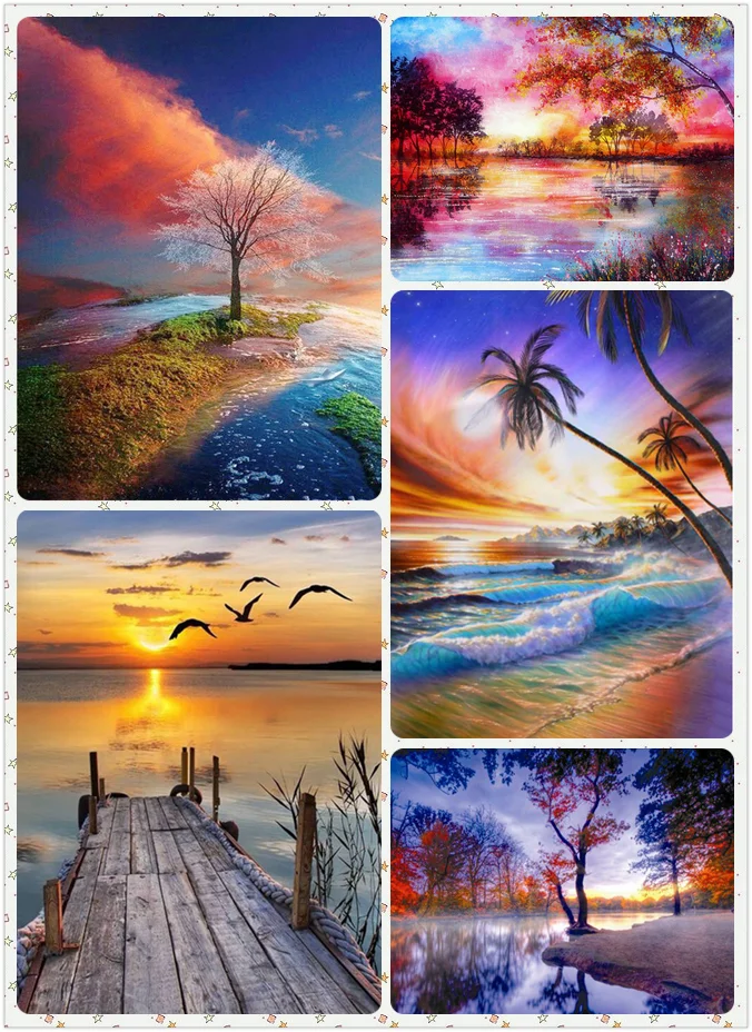 5D diy diamond painting landscape Home Decoration Diamond Embroidery Scenery Round Full Mosaic Decoration Needlework Gift
5D diy diamond painting landscape Home Decoration Diamond Embroidery Scenery Round Full Mosaic Decoration Needlework Gift