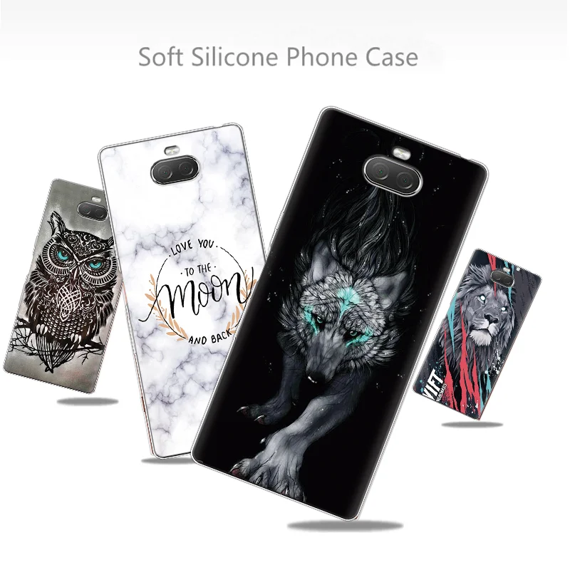 

Marble Animal Case For Coque Sony Xperia 10 XZ1 XZ2 Z3 Z5 Compact L1 L2 X XA1 XA2 Ultra Plus Fundas For Sony Xperia XZ TPU Cover