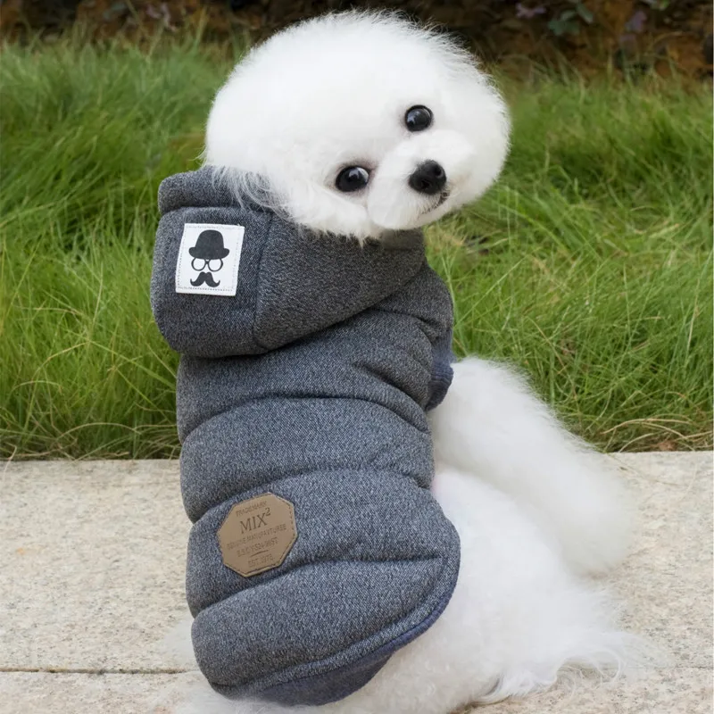 Winter Dog Clothes Blue Grey Color Super Warm And Soft Cotton Padded Dog Winter Pet Dog Jacket
Winter Dog Clothes Blue Grey Color Super Warm And Soft Cotton Padded Dog Winter Pet Dog Jacket