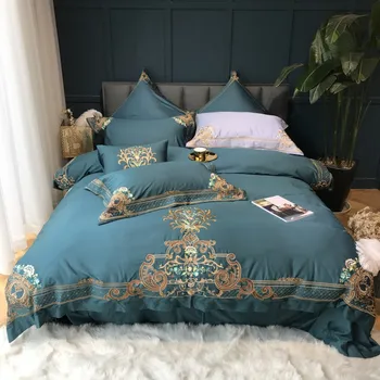 Gree Luxury European Royal Embroidery 60S Egyptian cotton Bedding Set Queen King Size Duvet Cover Bed Sheet/Linen Pillowcases
Gree Luxury European Royal Embroidery 60S Egyptian cotton Bedding Set Queen King Size Duvet Cover Bed Sheet/Linen Pillowcases