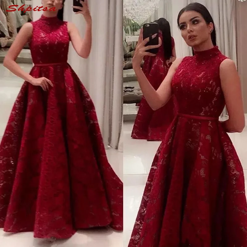Red Lace Mother of the Bride Dresses for Weddings Plus Size Beaded A Line Evening Gowns Groom Godmother Dinner Dresses 2018
Red Lace Mother of the Bride Dresses for Weddings Plus Size Beaded A Line Evening Gowns Groom Godmother Dinner Dresses 2018
