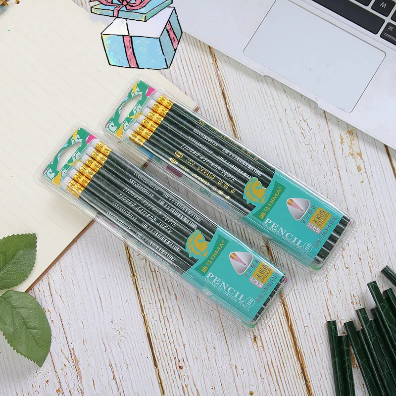 12pcs/lot pencils with rubber students write softened wooden log pencils for school&office school supplies stationery Wholesale
12pcs/lot pencils with rubber students write softened wooden log pencils for school&office school supplies stationery Wholesale