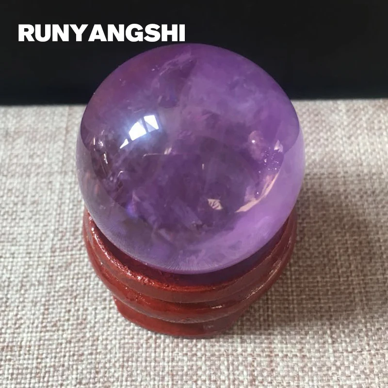 Purple Cryastal Ball Tansparerant Natural Stones and Minerals High Quality Wholesale Factory Stone Runyangshi BZ01
Purple Cryastal Ball Tansparerant Natural Stones and Minerals High Quality Wholesale Factory Stone Runyangshi BZ01