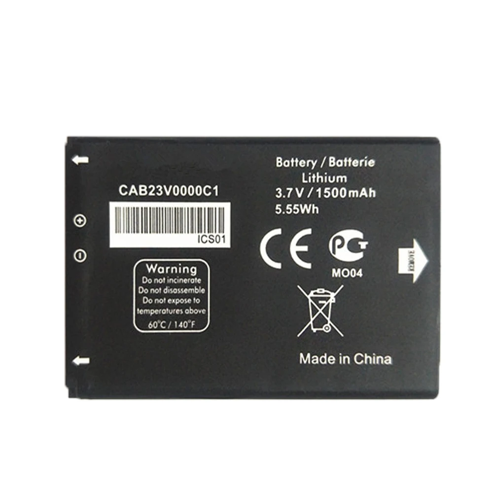20pcs/lot CAB23V0000C1 1500mAh 3.7V 3.7Wh Replacement Li-ion Battery for Alcatel Y800 Y580D Mobile Phone Battery
20pcs/lot CAB23V0000C1 1500mAh 3.7V 3.7Wh Replacement Li-ion Battery for Alcatel Y800 Y580D Mobile Phone Battery