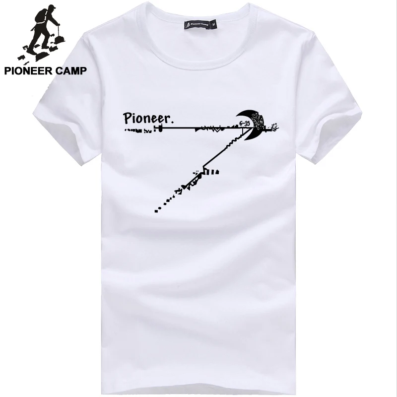 Pioneer Camp new 2019 mens t shirt print summer o-neck casual cotton fashion men t-shirt swear breathe
Pioneer Camp new 2019 mens t shirt print summer o-neck casual cotton fashion men t-shirt swear breathe
