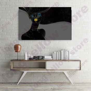 Beauty Woman Portrait Wall Art Picture Yellow Lips Blue Tear Cartoon Poster Print Abstract Canvas Painting for Room Wall Decor
Beauty Woman Portrait Wall Art Picture Yellow Lips Blue Tear Cartoon Poster Print Abstract Canvas Painting for Room Wall Decor