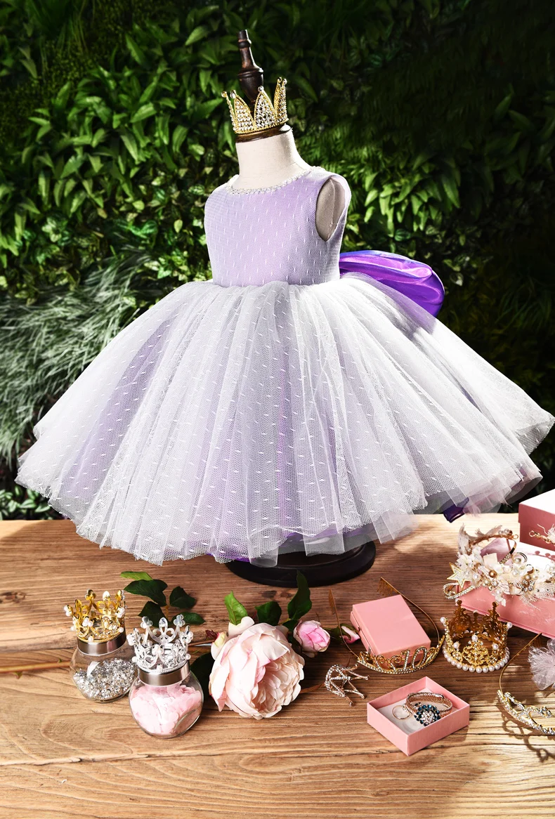 Violet Tulle Baby Girl Dress Newborn Clothes Prom Baptism Dress Bow Infant 1 Year Birthday Wear Toddler Girl Christening Gown
Violet Tulle Baby Girl Dress Newborn Clothes Prom Baptism Dress Bow Infant 1 Year Birthday Wear Toddler Girl Christening Gown