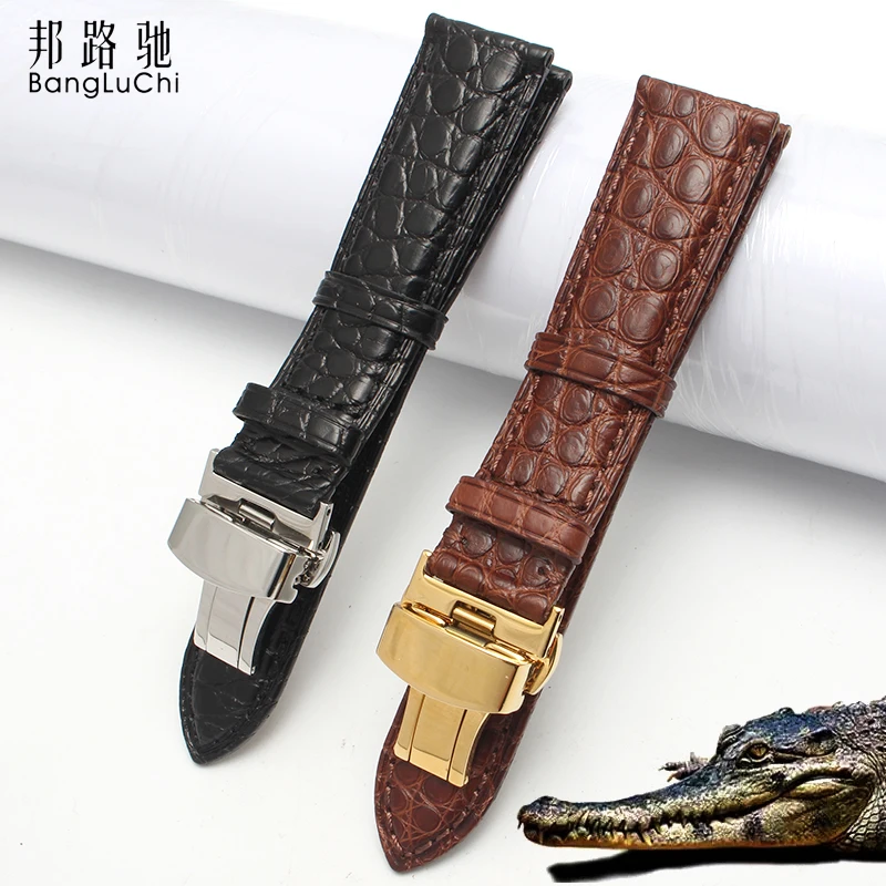 Crocodile leather watch strap men and women leather bracelet for 1853 OMEGA Citizen IWC Seiko 18/19/20/21/22/23/24mm
Crocodile leather watch strap men and women leather bracelet for 1853 OMEGA Citizen IWC Seiko 18/19/20/21/22/23/24mm