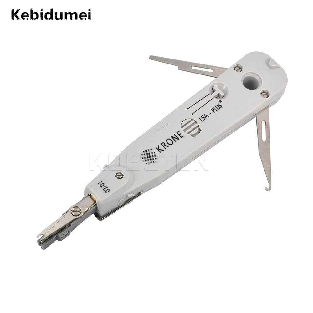 Kebidumei Krone Lsa-plus Telecom Phone Wire Cable RJ11 RJ45 Punch Down Network Tool Kit Professional
Kebidumei Krone Lsa-plus Telecom Phone Wire Cable RJ11 RJ45 Punch Down Network Tool Kit Professional