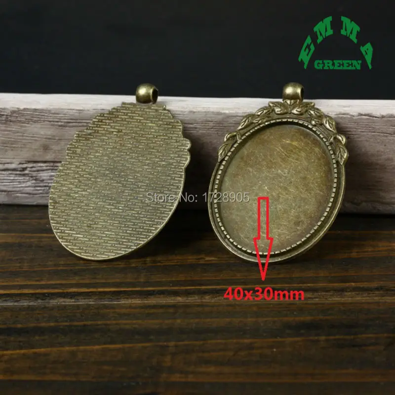 Necklace Pendant Setting Cabochon Cameo Base Tray Bezel Blank Jewelry Findings Components 10 Pieces Oval 40*30 mm Bronze Plated
Necklace Pendant Setting Cabochon Cameo Base Tray Bezel Blank Jewelry Findings Components 10 Pieces Oval 40*30 mm Bronze Plated