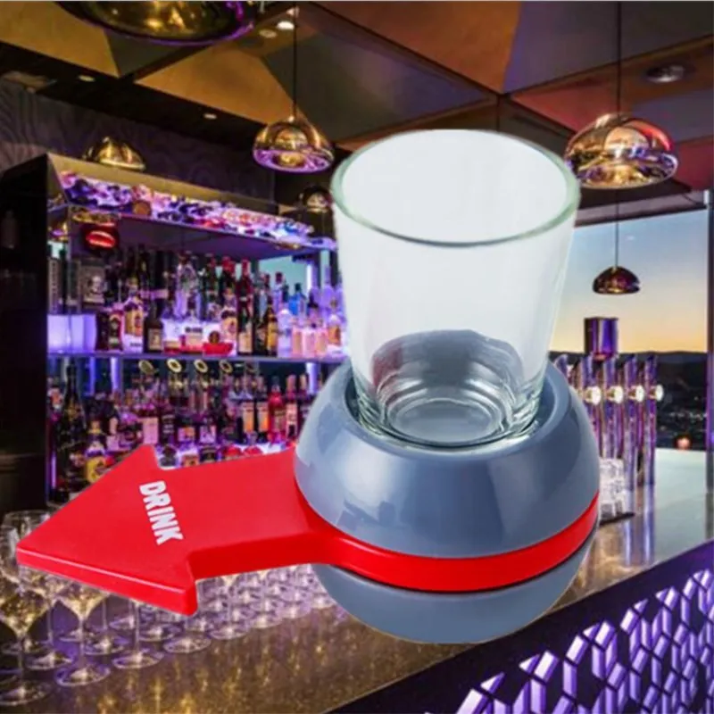 New Drop Ship Spin The Shot Drinking Game Turntable Roulette Glass Spinning Fun Party Home Adult Toy Novelty Glass Drinking Game
New Drop Ship Spin The Shot Drinking Game Turntable Roulette Glass Spinning Fun Party Home Adult Toy Novelty Glass Drinking Game