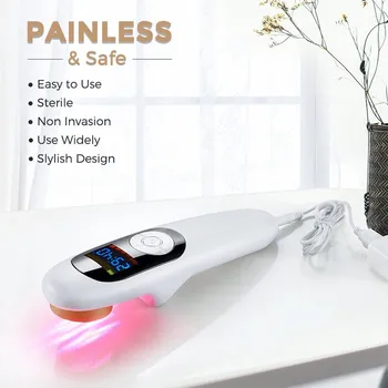 Pain reliever Wound Healing Sports Injury Laser Phototherapy device Cold Laser Medical Therapeutic Machine Laser Therapy lllt CE
Pain reliever Wound Healing Sports Injury Laser Phototherapy device Cold Laser Medical Therapeutic Machine Laser Therapy lllt CE