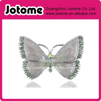 Pearly Painted Enamel green Crystal Rhinestone Butterfly Fashion Jewelry Pin Brooch
Pearly Painted Enamel green Crystal Rhinestone Butterfly Fashion Jewelry Pin Brooch