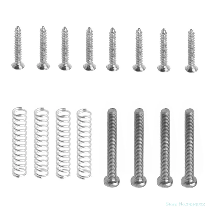 New Humbucker Pickup Screws Springs Kit Ring Surround Mounting Guitar Parts Multicolor Drop Ship
New Humbucker Pickup Screws Springs Kit Ring Surround Mounting Guitar Parts Multicolor Drop Ship