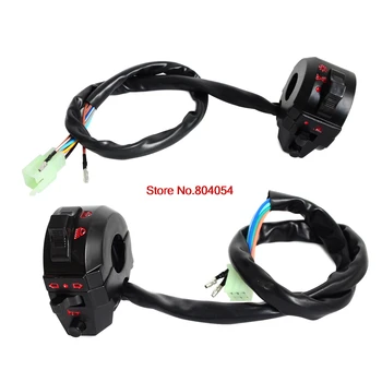 Motorcycle 7/8" Handlebar Horn Turn Signal Headlight Electrical Start Switch For Honda Suzuki Yamaha Kawasaki Harley KTM Ducati
Motorcycle 7/8" Handlebar Horn Turn Signal Headlight Electrical Start Switch For Honda Suzuki Yamaha Kawasaki Harley KTM Ducati