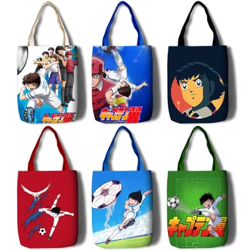 Cartoon Captain Tsubasa Canvas Large Capacity Leisure Portable Environmental Women Hand Bag Girls Casual Shoulder Shopping Bag
Cartoon Captain Tsubasa Canvas Large Capacity Leisure Portable Environmental Women Hand Bag Girls Casual Shoulder Shopping Bag