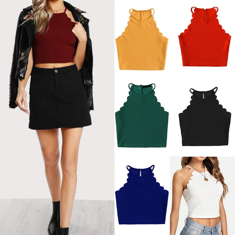 Laamei 2019 Women Tank Tops Summer Explosions Navel Sleeveless Vest Strap Slim Nightclub ElasticTie Back Crop Tops T-shirt
Laamei 2019 Women Tank Tops Summer Explosions Navel Sleeveless Vest Strap Slim Nightclub ElasticTie Back Crop Tops T-shirt