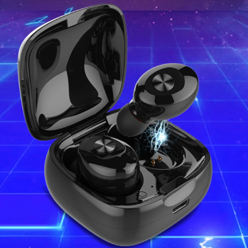 TWS Bluetooth 5.0 Earphone Wireless Headphone True Wireless Stereo Earbuds HIFI Sport Earphones Handsfree with Mic for Phone
TWS Bluetooth 5.0 Earphone Wireless Headphone True Wireless Stereo Earbuds HIFI Sport Earphones Handsfree with Mic for Phone