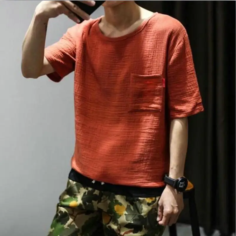 2019 Summer Men's shirt half sleeve cotton original loose leisure brand cotton linen blouse Plus Size Men clothing M-4XL 5XL 6XL
2019 Summer Men's shirt half sleeve cotton original loose leisure brand cotton linen blouse Plus Size Men clothing M-4XL 5XL 6XL