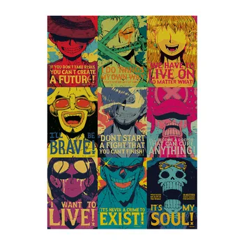 ONE PIECE 65/Luffy Zoro Chopper/classic Japanese Cartoon Comic/kraft paper/bar poster/Retro Poster/decorative painting 51x35.5cm
ONE PIECE 65/Luffy Zoro Chopper/classic Japanese Cartoon Comic/kraft paper/bar poster/Retro Poster/decorative painting 51x35.5cm