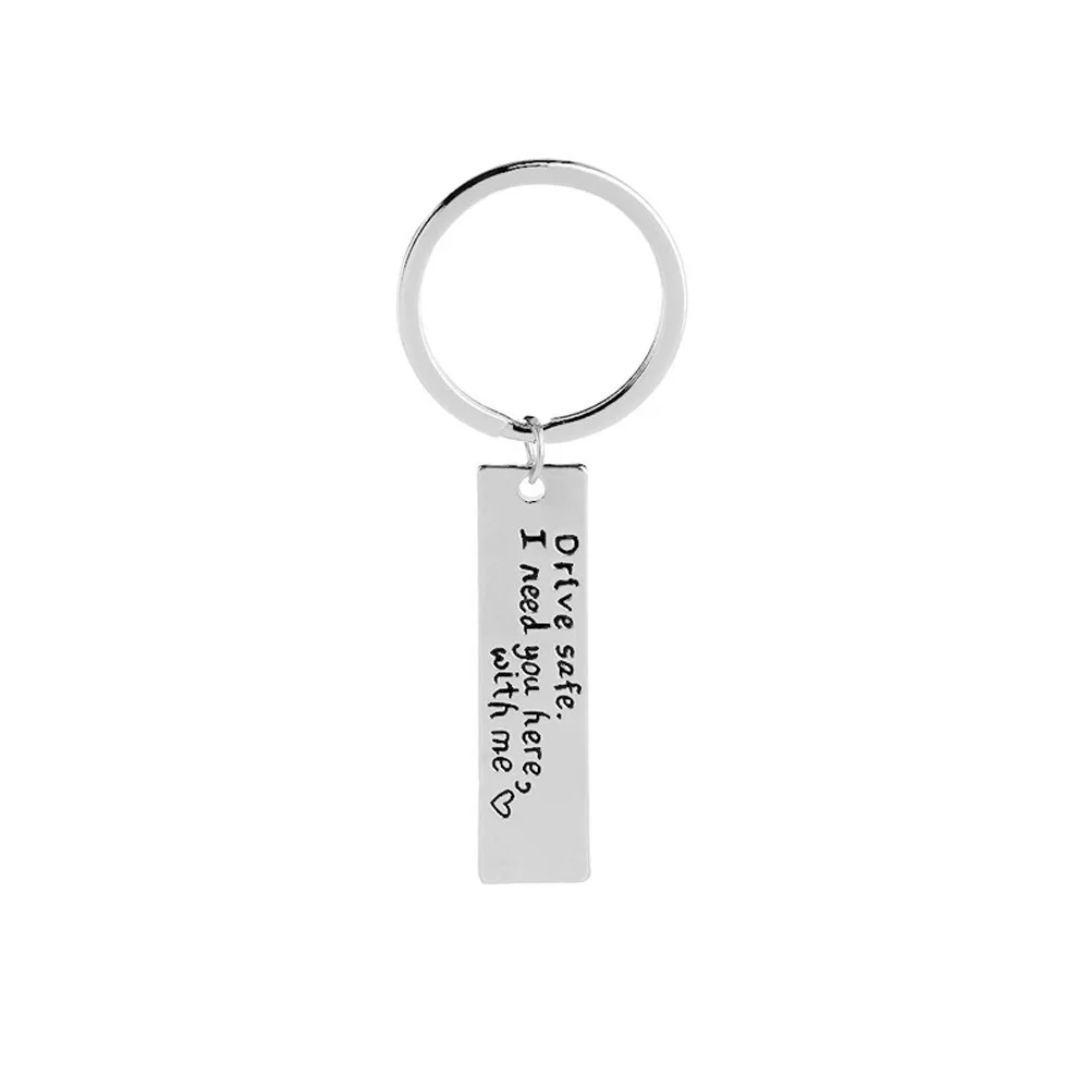 New Good Quality Details about Drive Safe I Need You Here With Me DIY Stainless Steel Unisex Keyring Keychain Wholesale
New Good Quality Details about Drive Safe I Need You Here With Me DIY Stainless Steel Unisex Keyring Keychain Wholesale