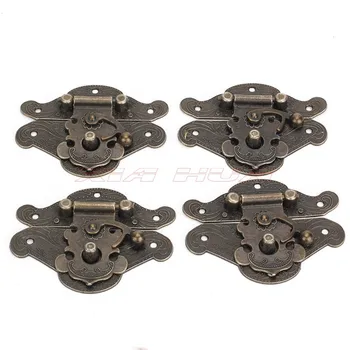 4Pcs 82 * 65mm Retro Wooden Gift Box Lock / Antique Wooden Locking Tabs Snap / Antique Box Buckle / Alloy Latch Catch Hasp
4Pcs 82 * 65mm Retro Wooden Gift Box Lock / Antique Wooden Locking Tabs Snap / Antique Box Buckle / Alloy Latch Catch Hasp