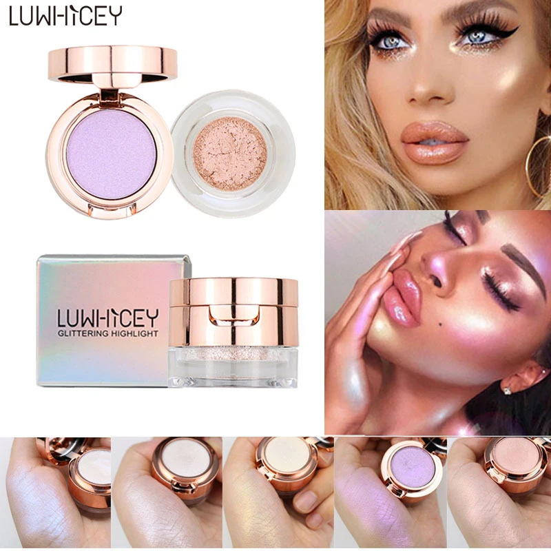 LUWHICEY Eye Glittering Highlight Powder Makeup maquillage Makeup Shimmer Face Contour Glow Loose Powder Highlighter Palette
LUWHICEY Eye Glittering Highlight Powder Makeup maquillage Makeup Shimmer Face Contour Glow Loose Powder Highlighter Palette