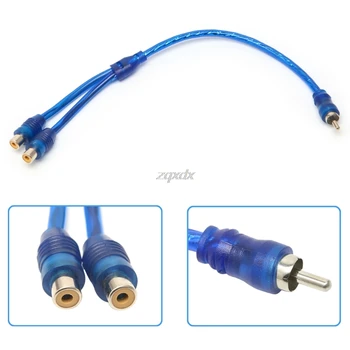 Car Audio 1 RCA Female to 2 RCA Male Y Splitter Cable Converter Cord Adapter Cable For Car MP3 For Phone Whosale&Dropship
Car Audio 1 RCA Female to 2 RCA Male Y Splitter Cable Converter Cord Adapter Cable For Car MP3 For Phone Whosale&Dropship