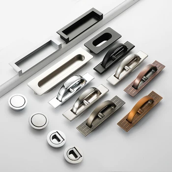 Tatami Hidden Door Handles Zinc Alloy Recessed Flush Pull Cover Floor Cabinet Handle Black Bronze Furniture Handle Hardware
Tatami Hidden Door Handles Zinc Alloy Recessed Flush Pull Cover Floor Cabinet Handle Black Bronze Furniture Handle Hardware