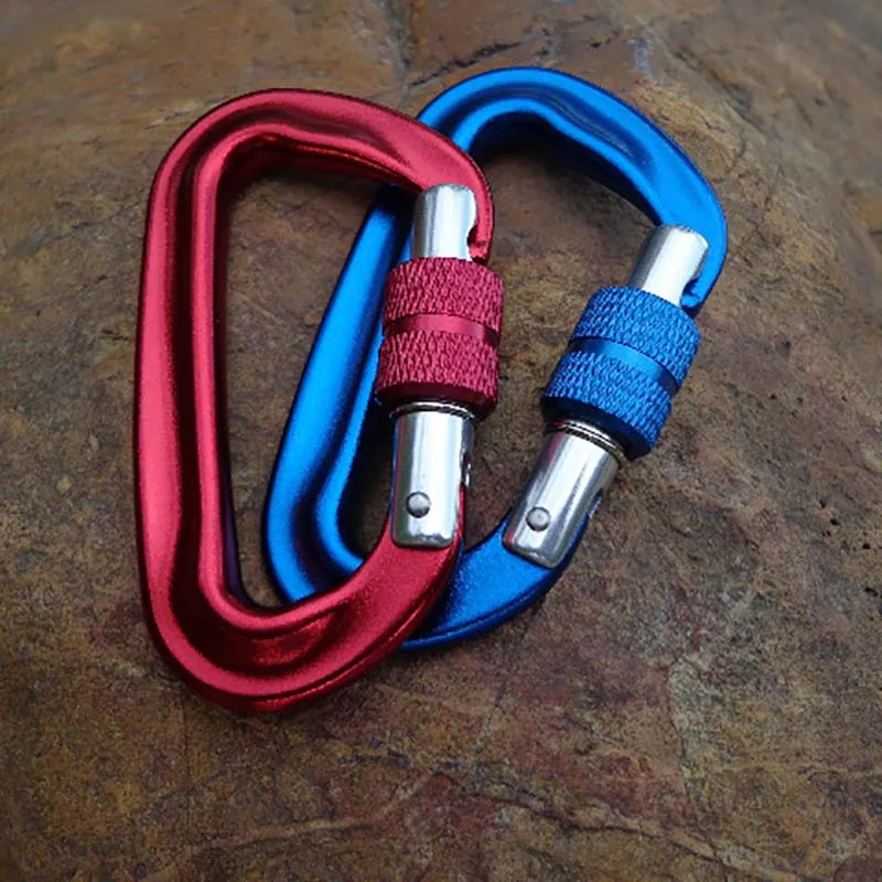 Climbing, Cave, fire rescue, emergency assistance, Wall Repelling D shape 12KN A7075 ALLOY
Climbing, Cave, fire rescue, emergency assistance, Wall Repelling D shape 12KN A7075 ALLOY