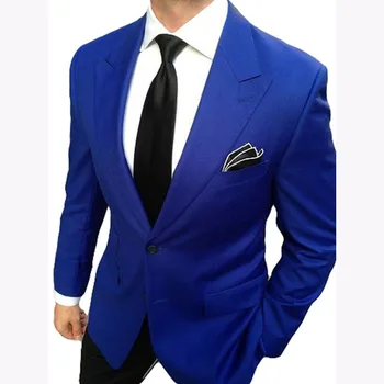 2017 Notch Lapel Royal Blue Groom mens Suits terno 2 Pieces Slim Fit Wedding Suits for Men Business man Suit (Jacket+Pants+Tie)
2017 Notch Lapel Royal Blue Groom mens Suits terno 2 Pieces Slim Fit Wedding Suits for Men Business man Suit (Jacket+Pants+Tie)