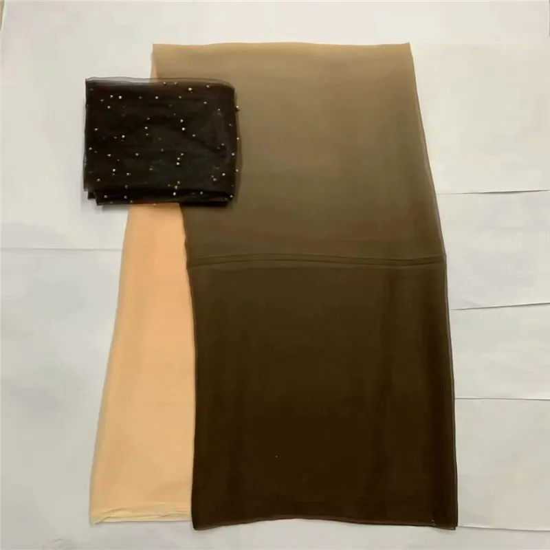African soft silk fabric for garment neat embroidery on the gold & purple satin material with swiss voile lace tissu LXE051702
African soft silk fabric for garment neat embroidery on the gold & purple satin material with swiss voile lace tissu LXE051702